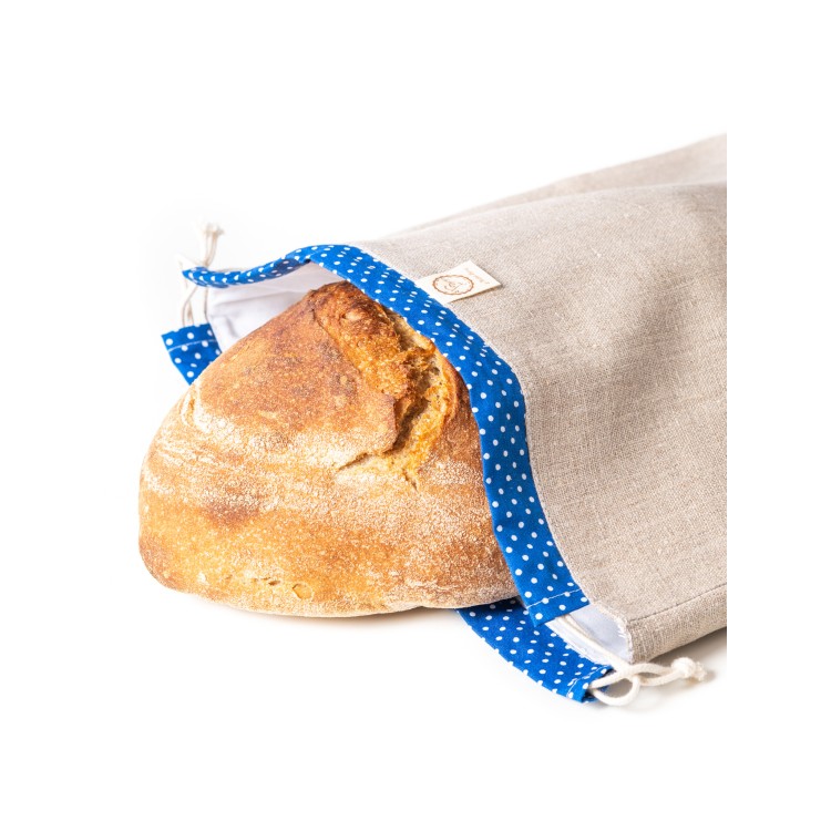 Chlebovka režná modrý tunýlek - Bagydesign