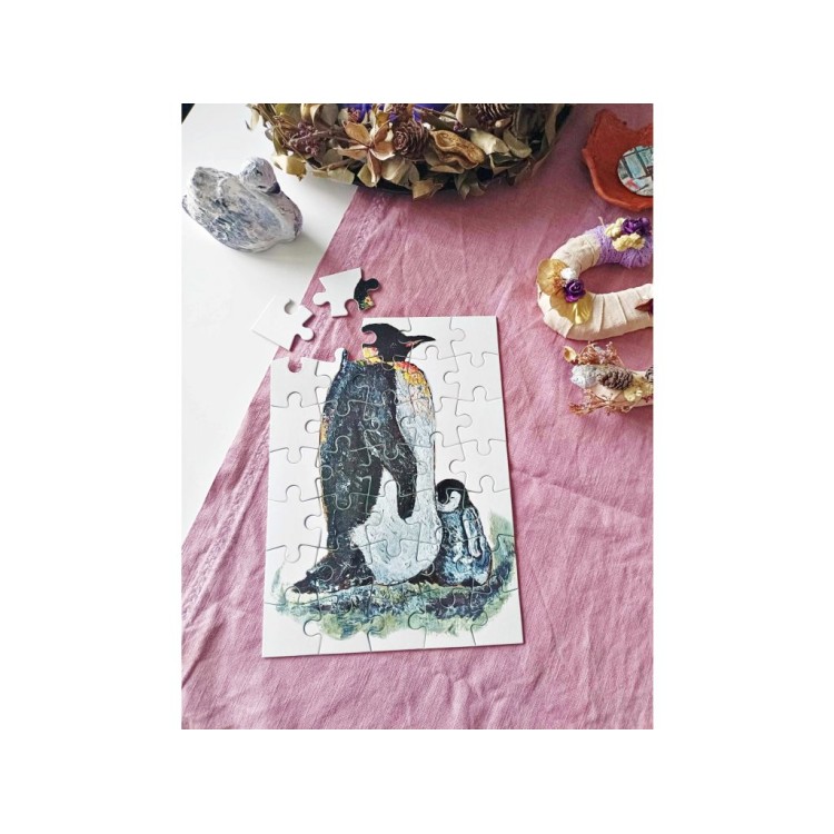 Puzzle tučňáci - Art&Deco by TSD